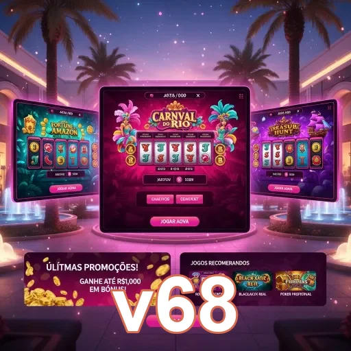 Ilustração de Explore as Apostas Esportivas com a v68 de Forma Simples