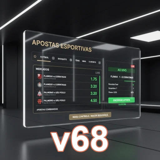 Ilustração de Descubra a segurança e tecnologia da v68 na sua experiência de jogos